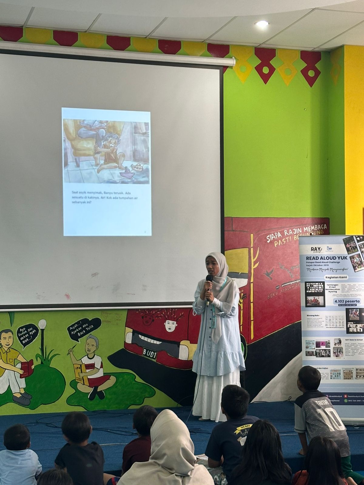 Panggung Pembaca Cilik Road To Read Aloud Challange 2026 Di Perpustakaan Jakarta Timur
